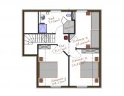 Grundriss Obergeschoss